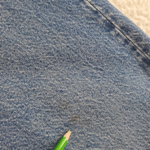 Vtg Levis 505 Jeans Men 40x30 Hi Rise Acid Stone Wash Straight Leg USA (38x29.5) - Picture 6 of 13